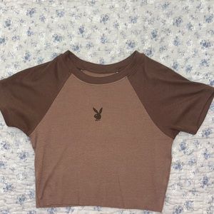 Playboy Cropped Tee